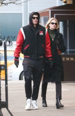 HAILEY CLAUSON and Julian Herrera Out in New York 12/14/2019