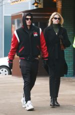 HAILEY CLAUSON and Julian Herrera Out in New York 12/14/2019