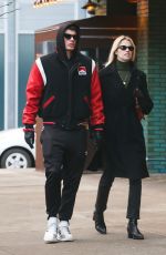 HAILEY CLAUSON and Julian Herrera Out in New York 12/14/2019