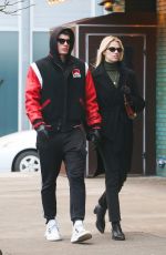 HAILEY CLAUSON and Julian Herrera Out in New York 12/14/2019