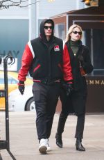 HAILEY CLAUSON and Julian Herrera Out in New York 12/14/2019