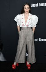 HAILEY GATES at Uncut Gems Premiere Hollywood 12/11/2019