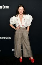 HAILEY GATES at Uncut Gems Premiere Hollywood 12/11/2019