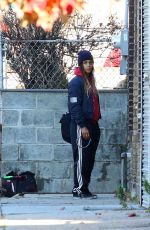 HALLE BERRY Directing Herself for Her Upcoming Movie Bruised Filming in New Jersey 11/26/2019