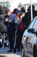 HALLE BERRY Directing Herself for Her Upcoming Movie Bruised Filming in New Jersey 11/26/2019