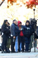 HALLE BERRY Directing Herself for Her Upcoming Movie Bruised Filming in New Jersey 11/26/2019