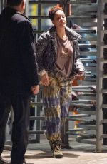 HALSEY Arrives at JFK Airport in New York 12/21/2019