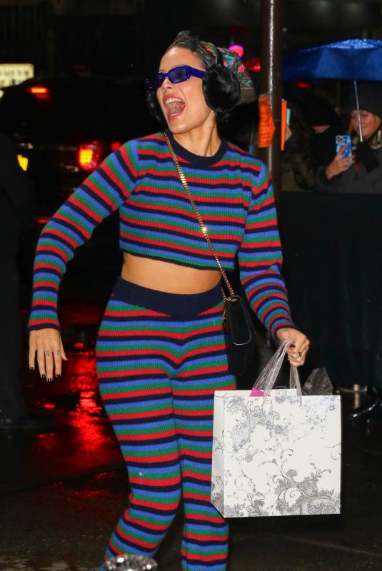 HALSEY Arrives at Z100’s Jingle Ball at Madison Square Garden in New York 12/13/2019