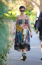 HALSEY Out and About in West Hollywood 12/20/2019