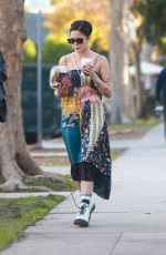 HALSEY Out and About in West Hollywood 12/20/2019