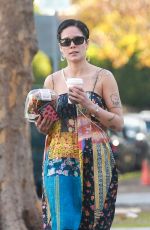 HALSEY Out and About in West Hollywood 12/20/2019
