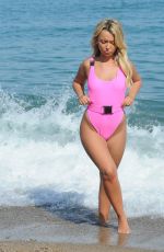 HARLEY BRASH in Swimsuit on the Beach in Tenerife 12/28/2019