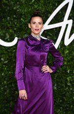 HAYLEY ATWELL at Fashion Awards 2019 in London 12/02/2019