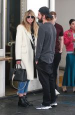 HEIDI KLUM Out for Dinner at E. Baldi in Beverly Hills 12/12/2019