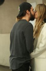HEIDI KLUM Out for Dinner at E. Baldi in Beverly Hills 12/12/2019