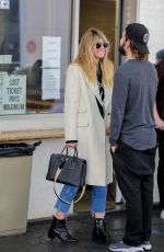 HEIDI KLUM Out for Dinner at E. Baldi in Beverly Hills 12/12/2019