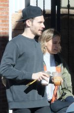 HILARY DUFF at Alfred Coffee in Studio City 12/27/2019