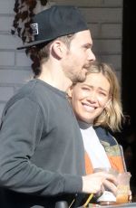 HILARY DUFF at Alfred Coffee in Studio City 12/27/2019