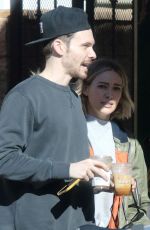HILARY DUFF at Alfred Coffee in Studio City 12/27/2019