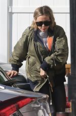 HILARY DUFF at Alfred Coffee in Studio City 12/27/2019