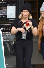HILARY DUFF at Sweetgreens in Studio City 12/18/2019
