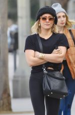 HILARY DUFF at Sweetgreens in Studio City 12/18/2019