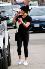 HILARY DUFF at Sweetgreens in Studio City 12/18/2019