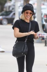 HILARY DUFF at Sweetgreens in Studio City 12/18/2019