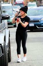 HILARY DUFF at Sweetgreens in Studio City 12/18/2019