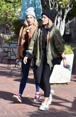 HILARY DUFF Leaves a Gym in Sherman Oaks 12/18/2019