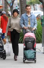HILARY DUFF Out and About in Beverly Hills 11/30/2019