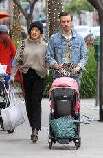 HILARY DUFF Out and About in Beverly Hills 11/30/2019