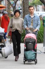 HILARY DUFF Out and About in Beverly Hills 11/30/2019