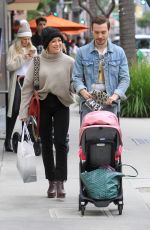 HILARY DUFF Out and About in Beverly Hills 11/30/2019