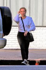 HILARY DUFF Out and About in Sherman Oaks 12/19/2019