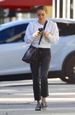 HILARY DUFF Out and About in Sherman Oaks 12/19/2019