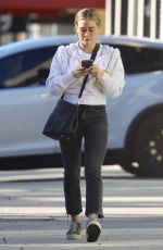 HILARY DUFF Out and About in Sherman Oaks 12/19/2019