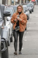 HILARY DUFF Out and About in Studio City 12/10/2019