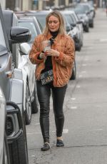 HILARY DUFF Out and About in Studio City 12/10/2019