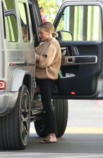 HILARY DUFF Out and About in Studio City 12/22/2019