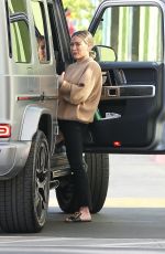 HILARY DUFF Out and About in Studio City 12/22/2019
