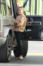 HILARY DUFF Out and About in Studio City 12/22/2019