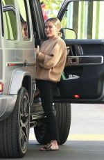 HILARY DUFF Out and About in Studio City 12/22/2019