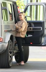 HILARY DUFF Out and About in Studio City 12/22/2019