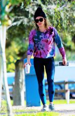 HILARY DUFF Out at a Park in Los Angeles 12/05/2019