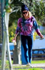 HILARY DUFF Out at a Park in Los Angeles 12/05/2019