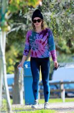 HILARY DUFF Out at a Park in Los Angeles 12/05/2019