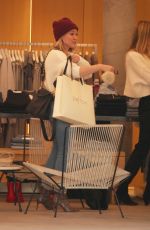 HILARY DUFF Out for Christmas Shopping in Los Angeles 12/09/2019
