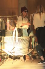 HILARY DUFF Out for Christmas Shopping in Los Angeles 12/09/2019
