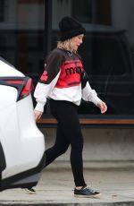 HILARY DUFF Out in Los Angeles 12/14/2019